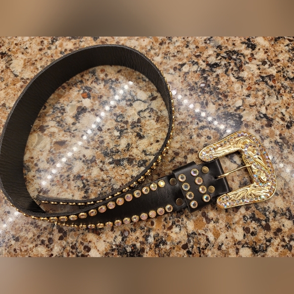 Michael Morrison Rhinestone Women's belt - Picture 4 of 7